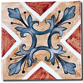 Carrelage - Décoration - Les médiévales- Fresque - Tableau - Faïence de Provence à Salernes