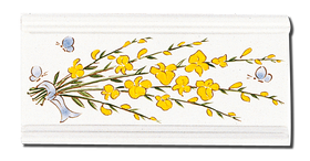 Associé ou non à notre carrelage, ce décor de 11 Genet et Lavande apporte la Provence dans votre intérieur.